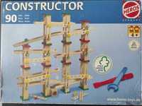 HEROS Constructor - drewniana zjeżdżalnia dla kulek jak nowa