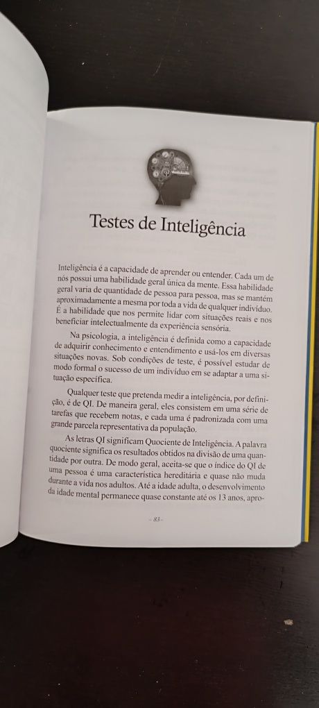 Livro Aumente o Poder do seu cérebro . Usado