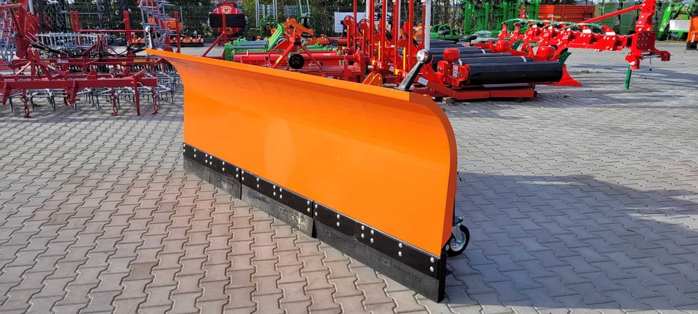 Pług komunalny Prosty oświetlenie amortyzacja Metal-Technik 3,0m