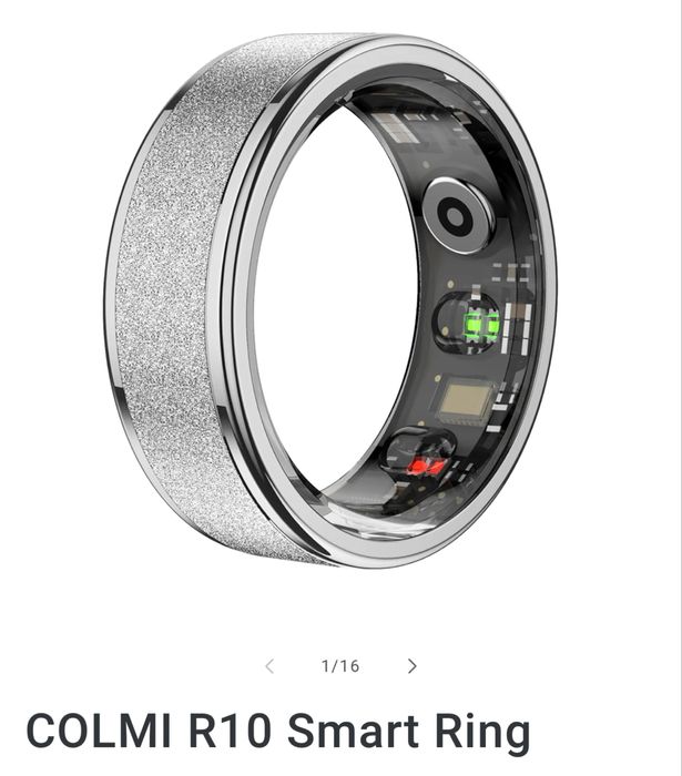 Фітнес кільце Розумне кільце COLMI R10 фітнес-кільце срібне