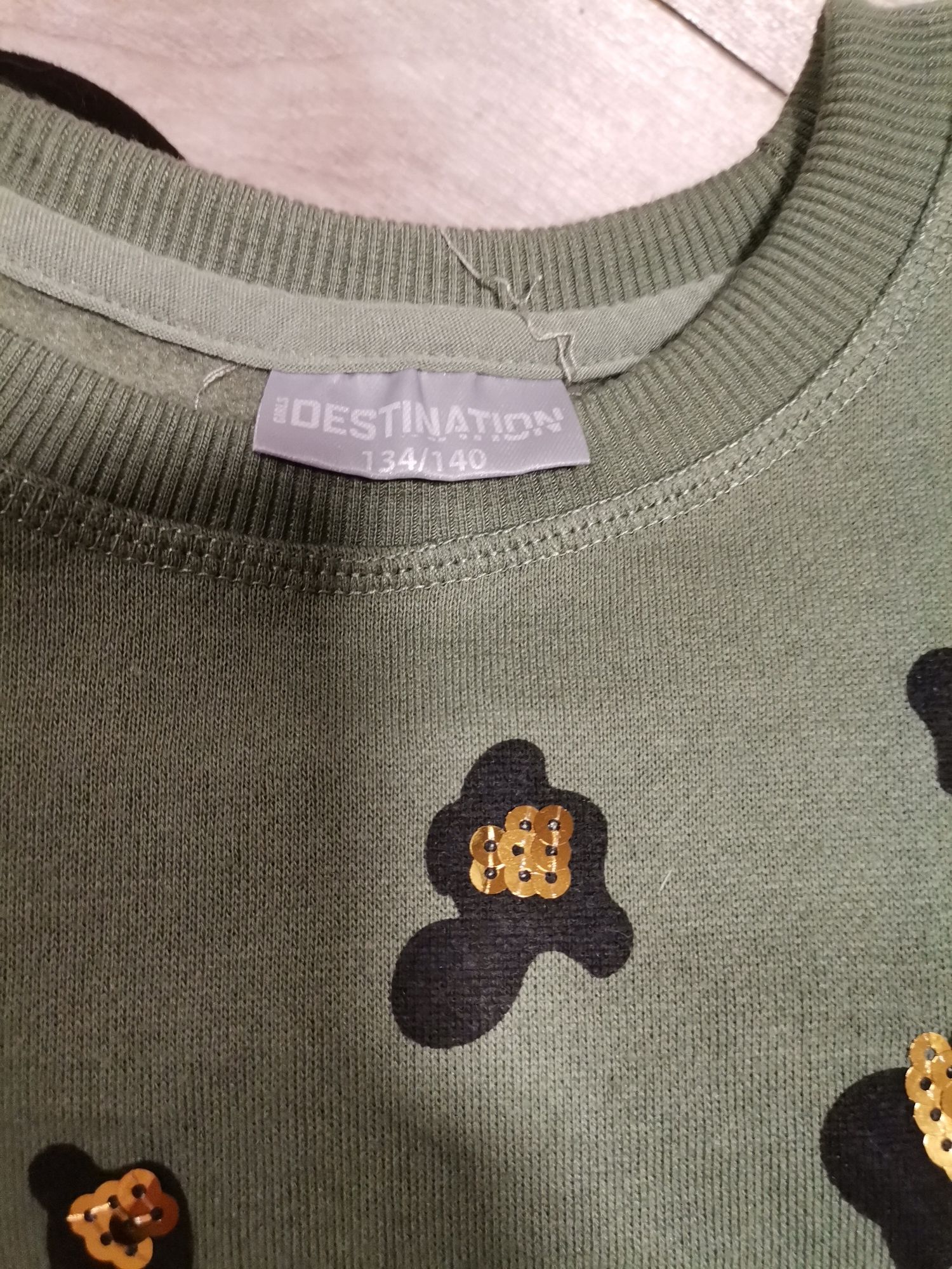 Bluza z misiem na rękawach