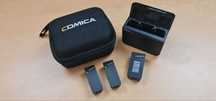 COMICA Vimo C3 - Microfone DUPLO lapela sem fio com CAIXA carregamento