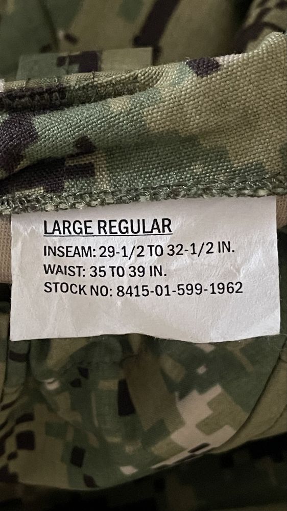 Комплект AOR2 US NWU Type III ( PCU Level 6 Gore-Tex )  парка + штани