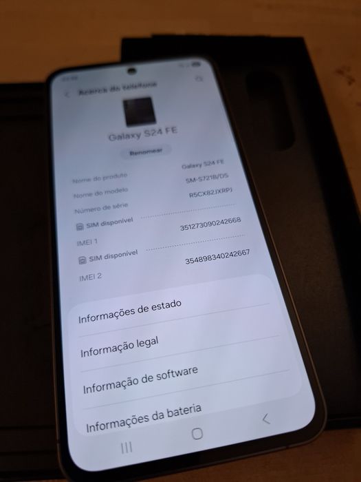 Samsung S24 FE - Novo