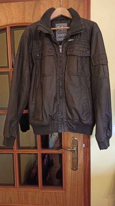 blusão de homem em castanho nº 54, impermeavel e forrado
