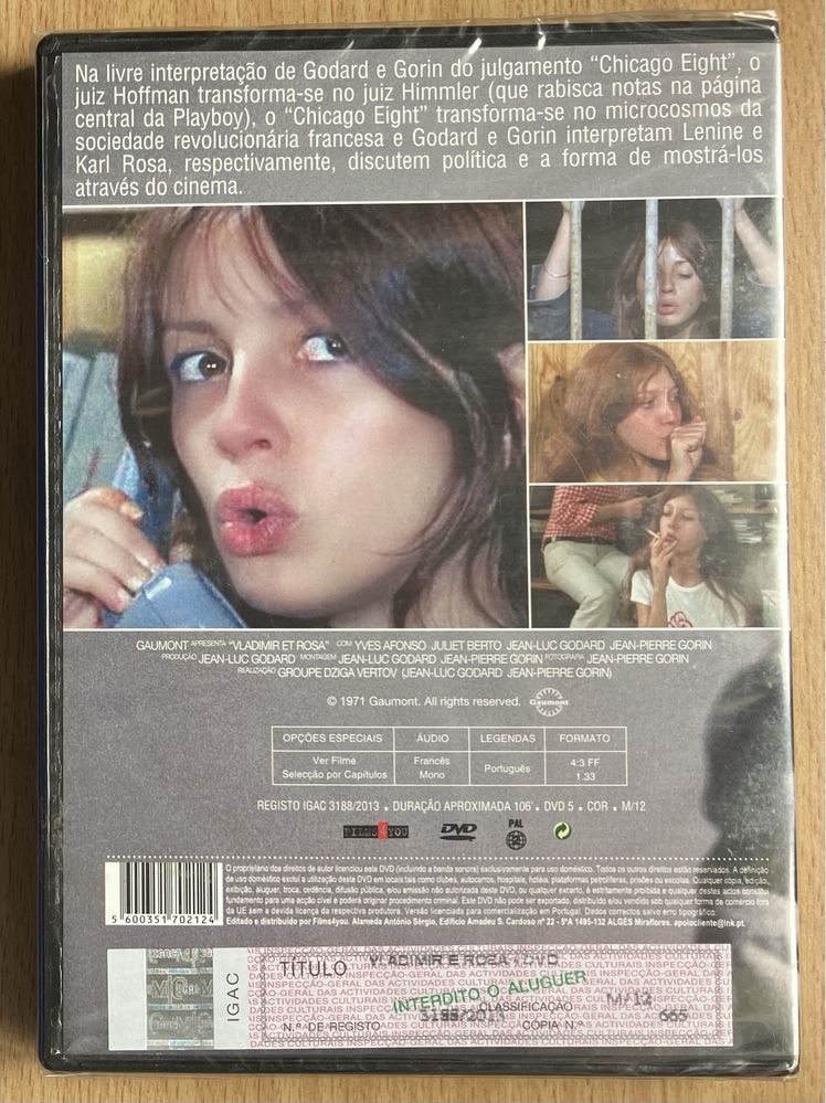 Godard - Vladimir e Rosa DVD