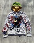 Женское зип худи ed hardy y2k