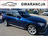 BMW X1 2.0D X-DRIVE AUTOM.Skóra+Grzane Navi Ledy+Bixenon Fulserwis BMW FAKTUR