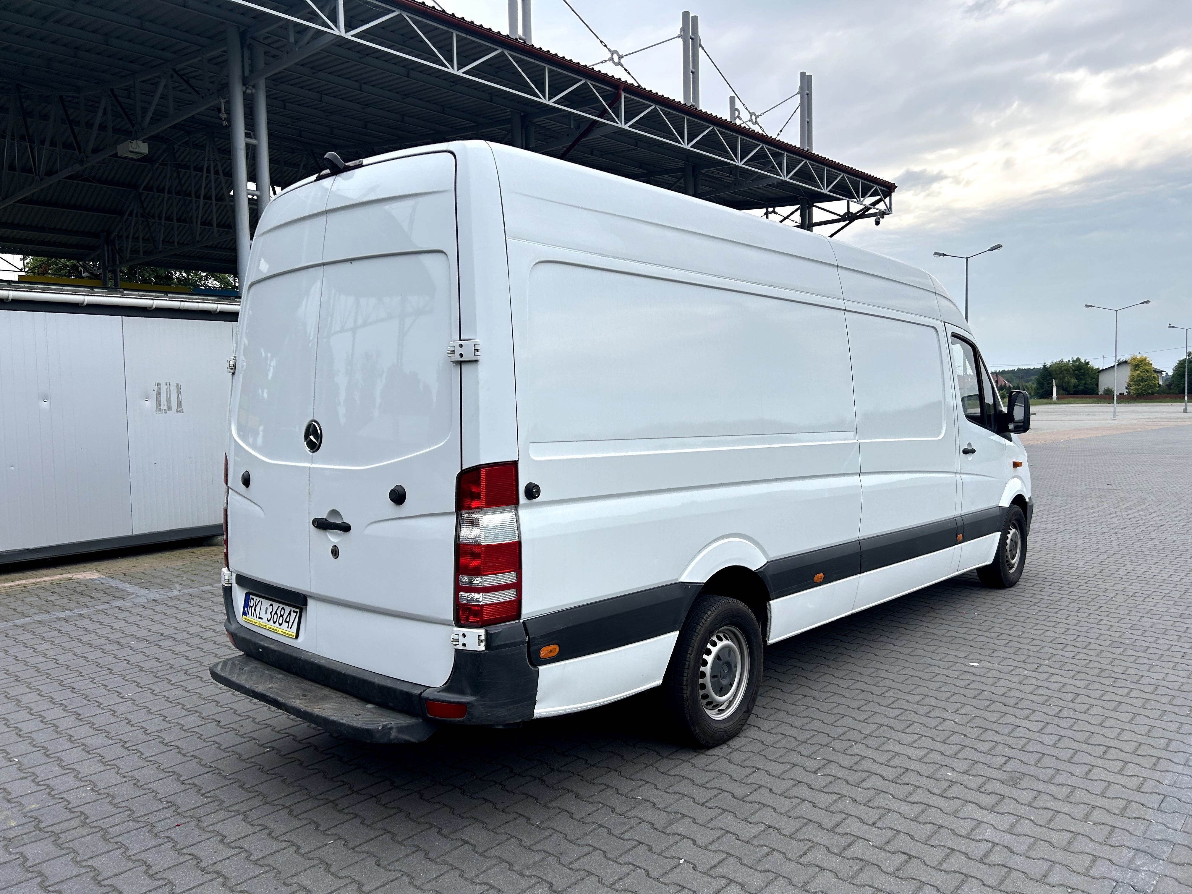 WYNAJEM Busa 3 os. Blaszak 4,2m Mercedes Sprinter 906 Max 2.2 CDI