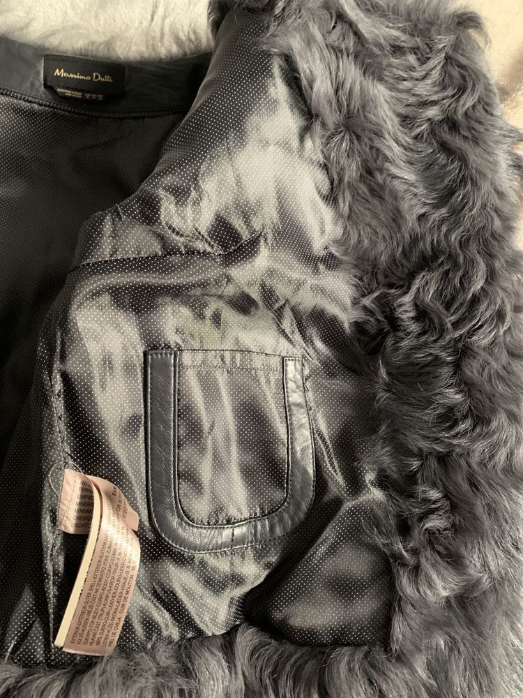 Kurtka z futerka firmy Massimo Dutti