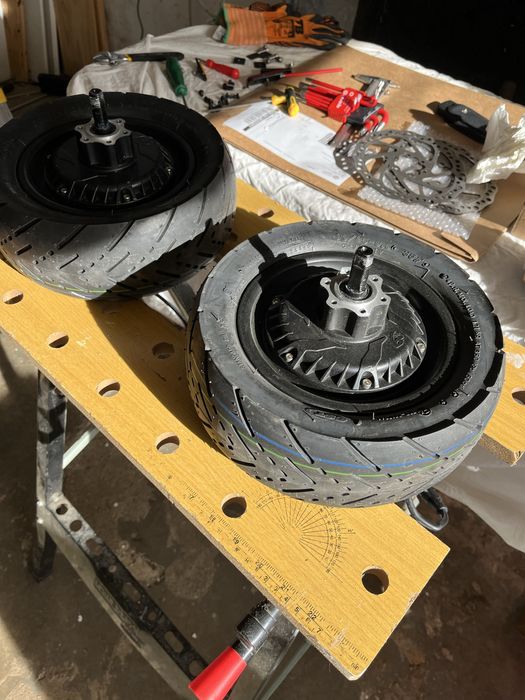 Pneus trotinete roda 11 a estrear