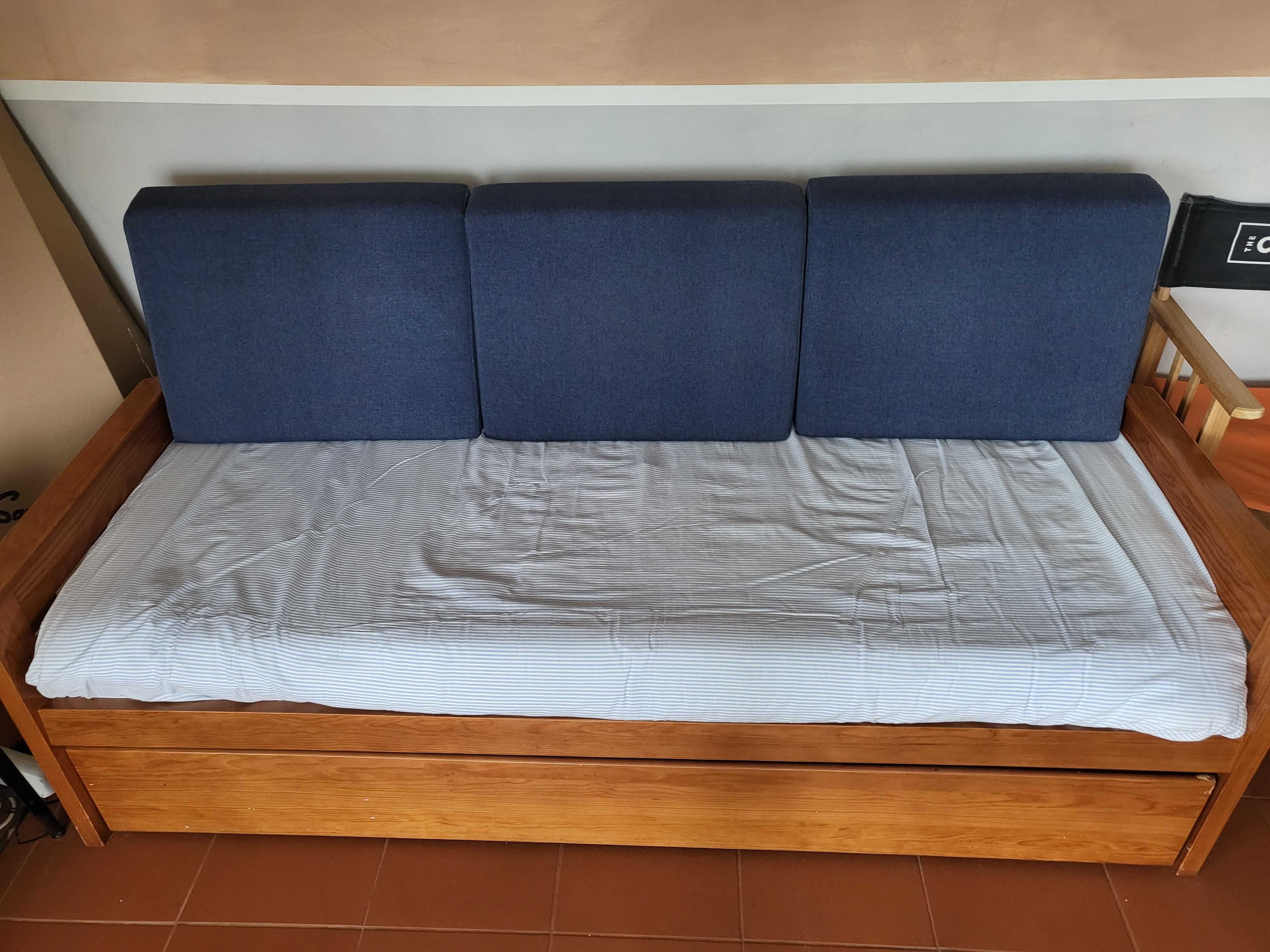 Sofá cama com beliche em óptimo estado