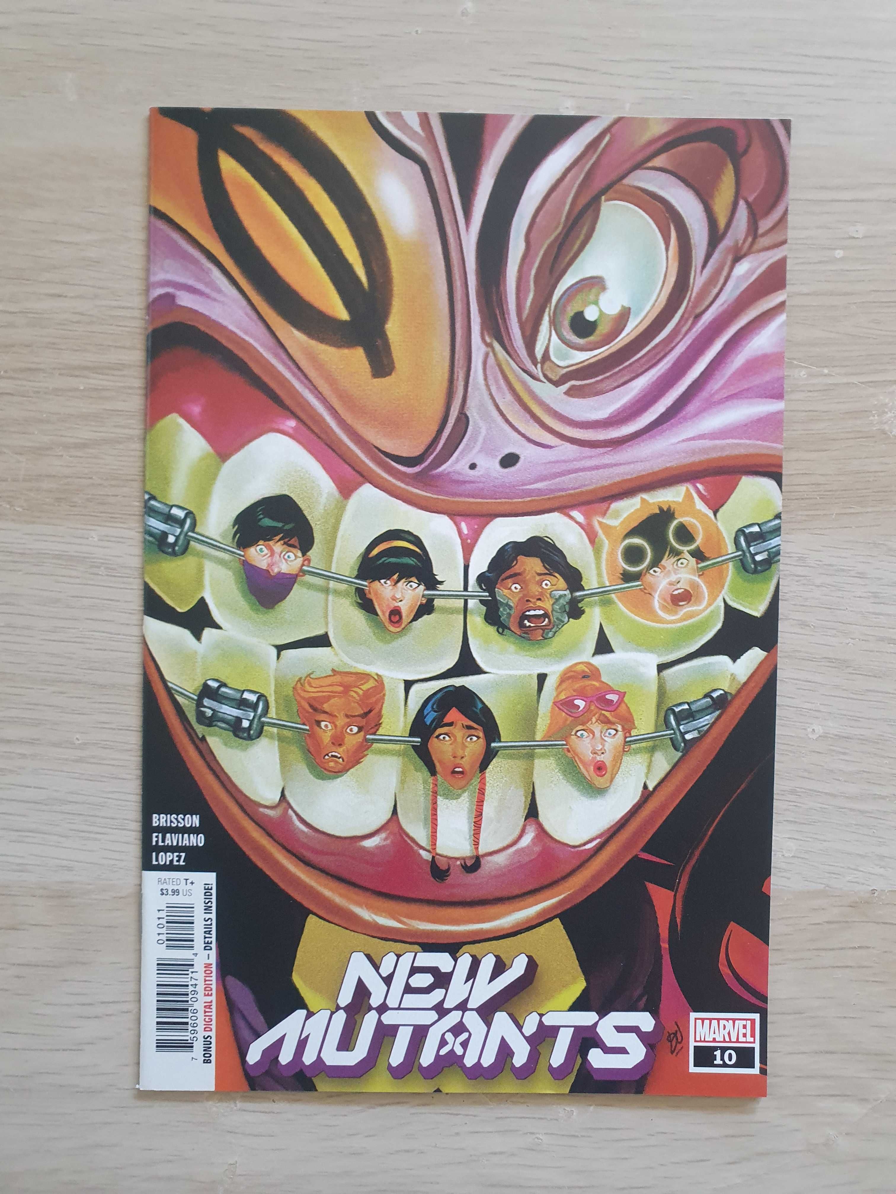 New Mutants: 4; New Mutants vol 4: 4, 10 (2020)  Brisson/Failla (ZM67)