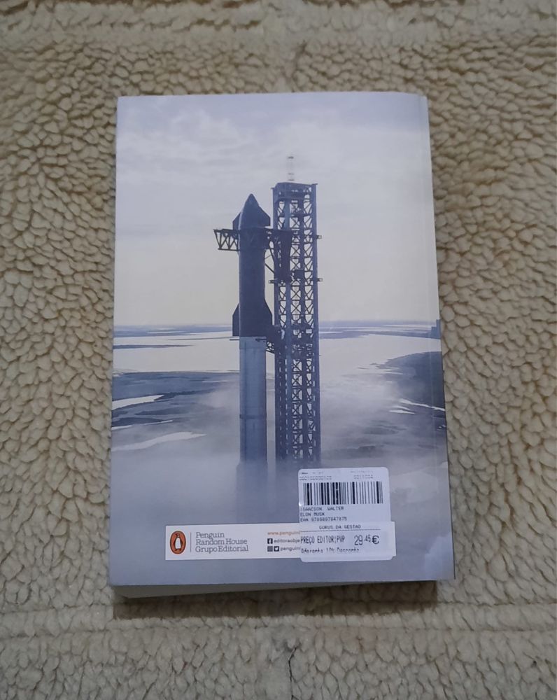 Livro Elon Musk NOVO!