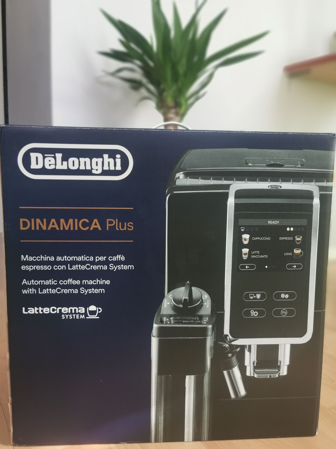 Delonghi dinamica plus ekspres do kawy gwarancja nowy