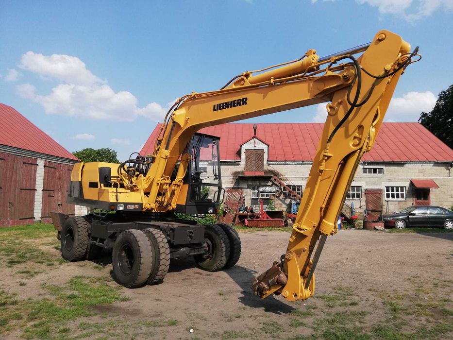 Mocna koparka kołowa LIEBHERR 912 !!!