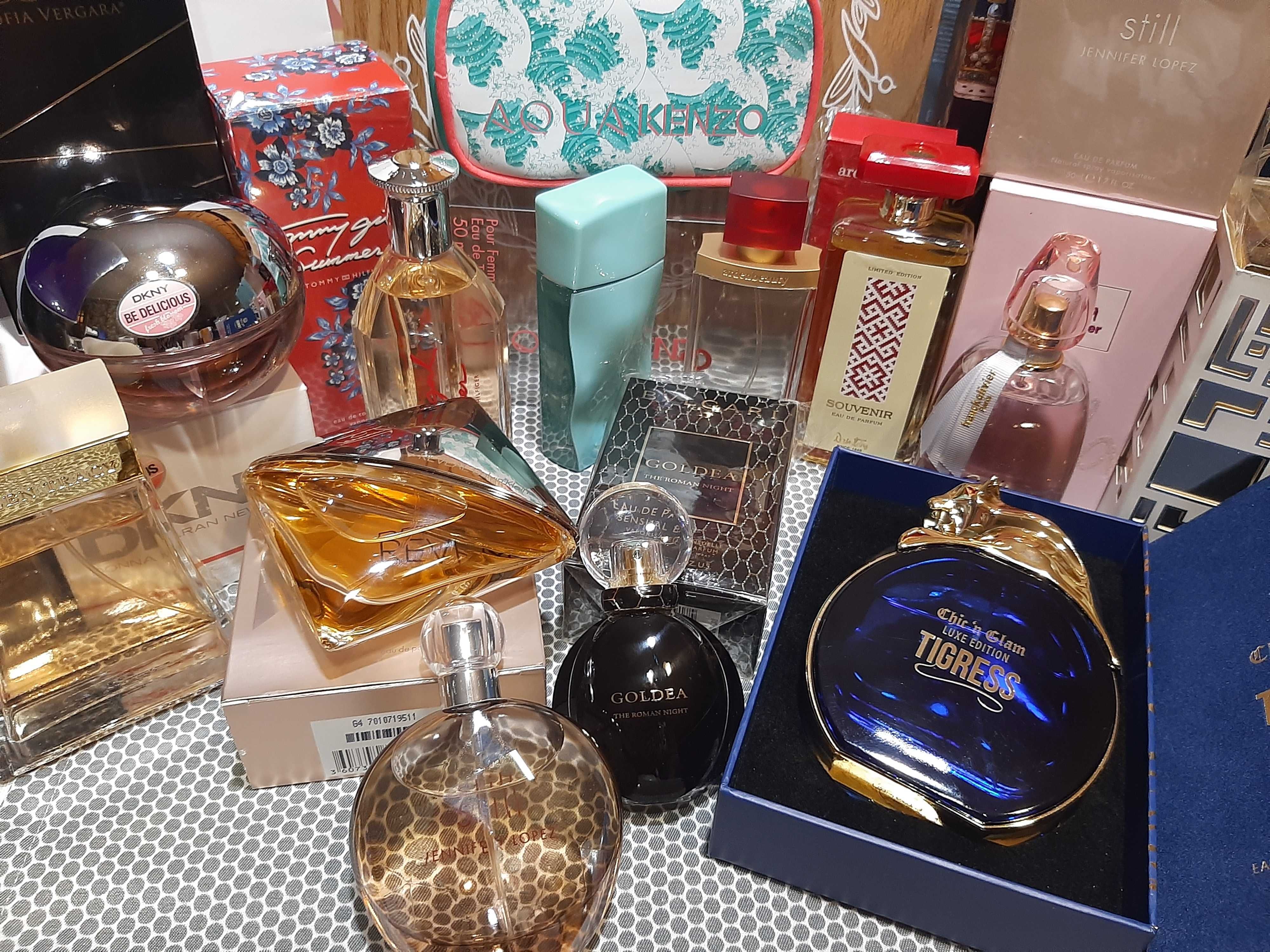 Calvin Klein Kenzo Jennifer Lopez Dzintars Bvlgari Franck Olivier DKNY