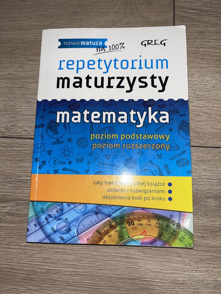 Repetytorium maturzysty - matematyka poziom podstawowy i rozszerzony