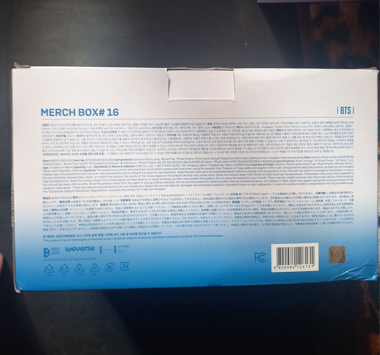 Bts merch box membership indigo rm