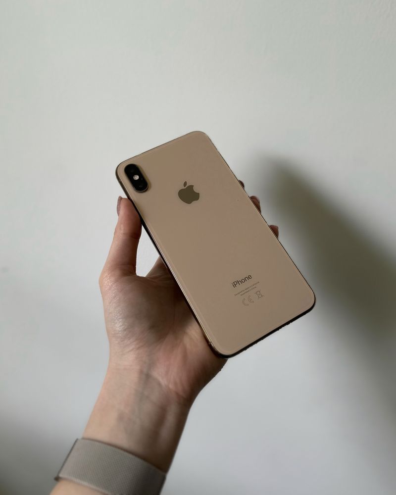 Iphone Xs Max, złoty, 64GB