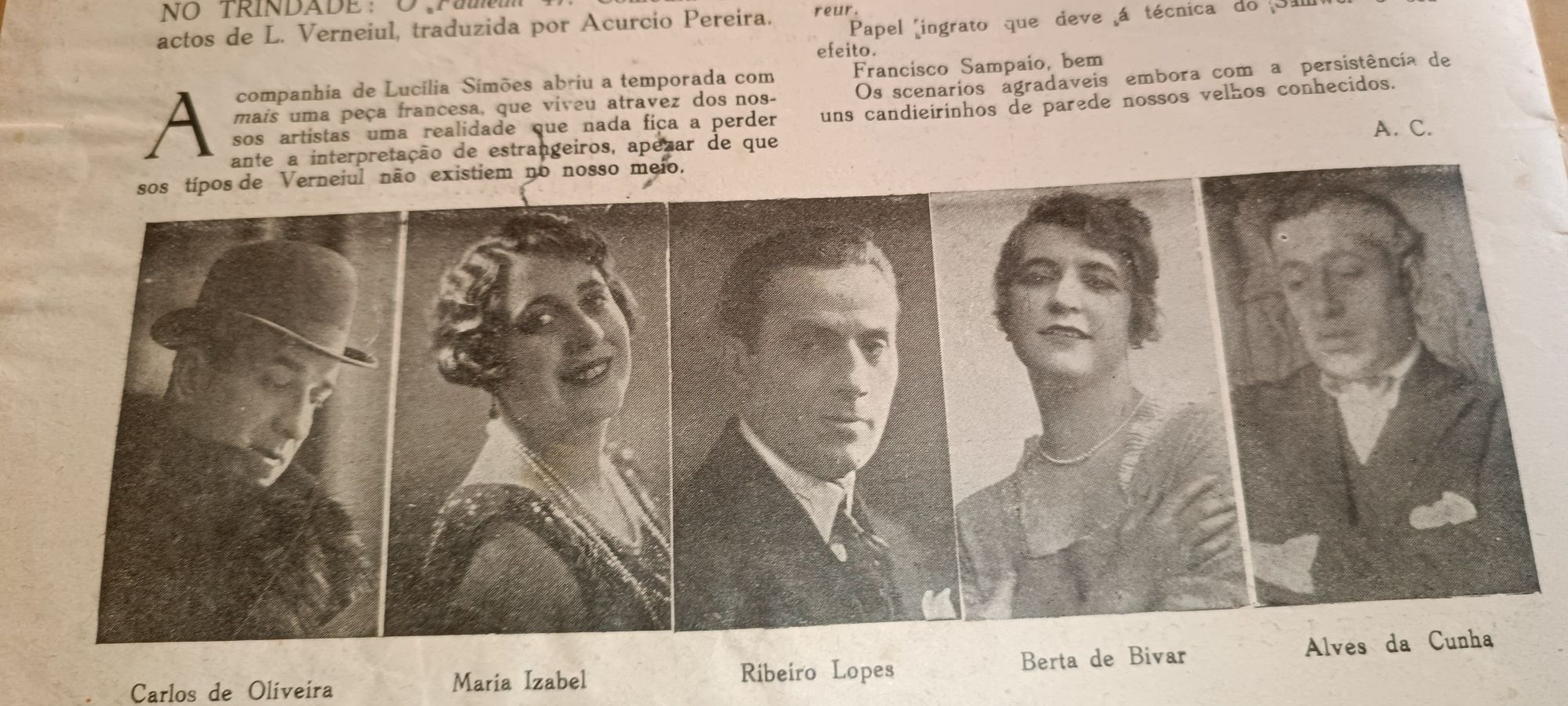 Antiga revista ABC de 1927