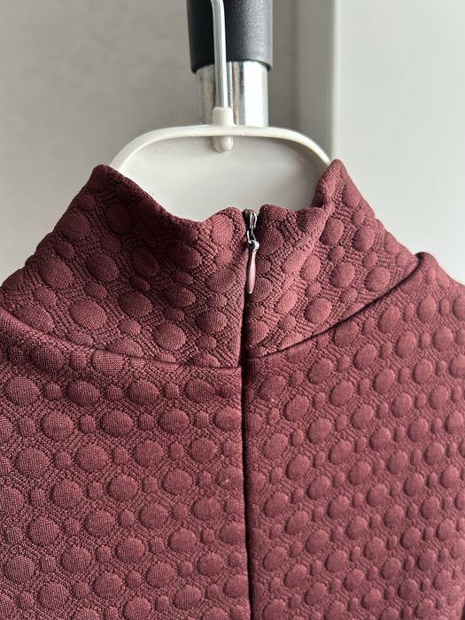 Сукня бренду VOVK довжини міді в кольорі марсала