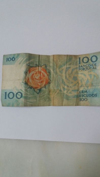 Nota de 100 Escudos Chapa 9_24/11/1988.