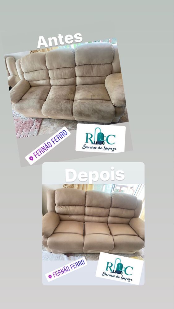 Limpeza de Sofas e Estofos