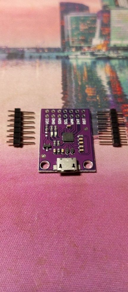 Конвертер USB-SMBus-I2C на мікросхемі CP2112