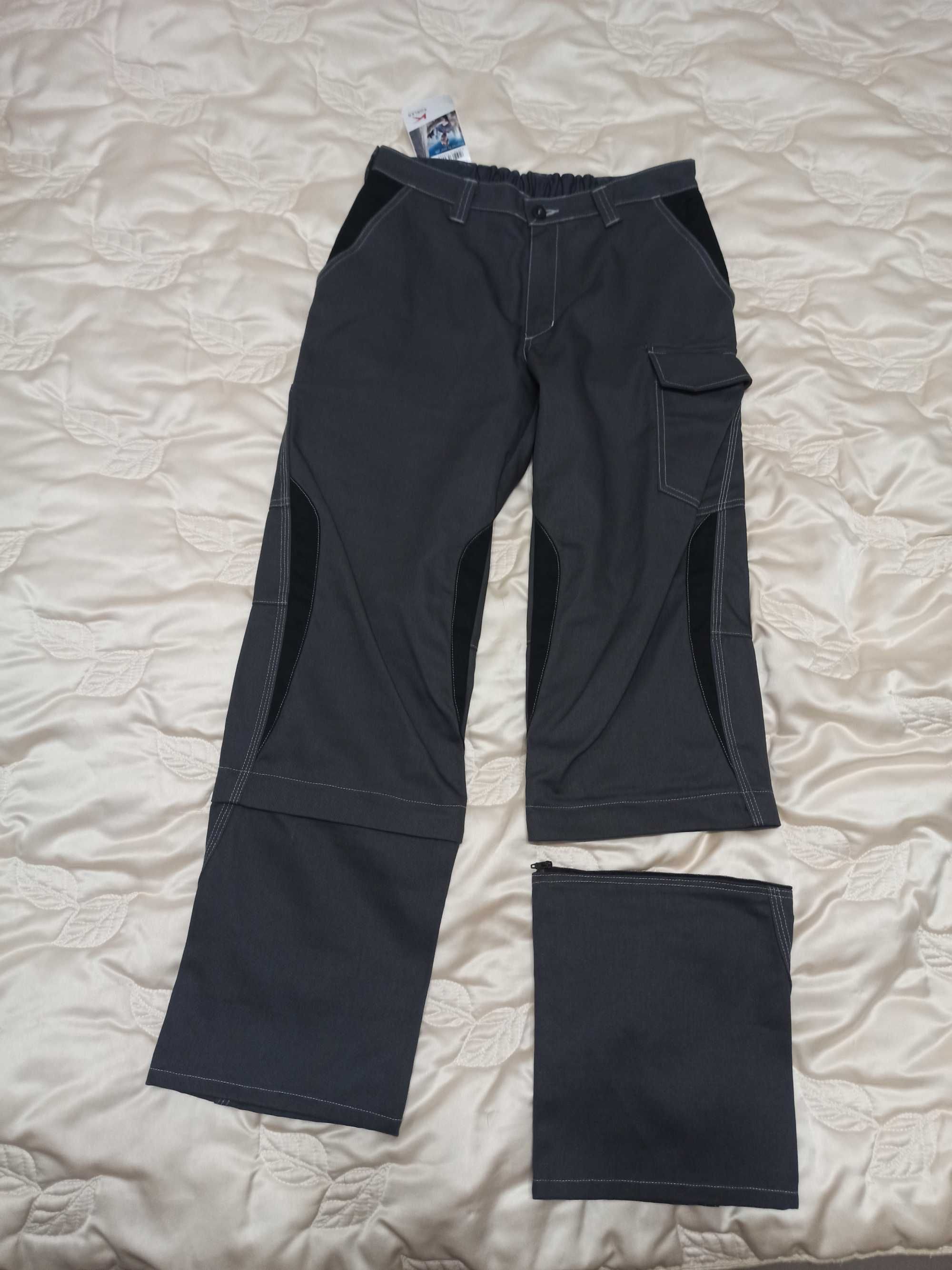 Męskie spodnie robocze krótkie spodenki Kubler 48  nowe z metką