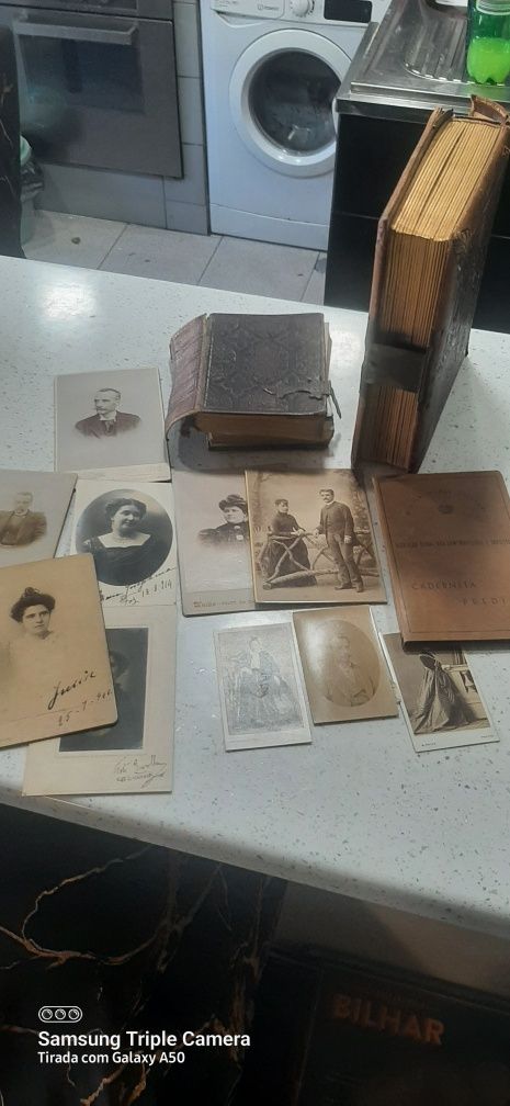 álbum de fotos antigas  tudo 150.€