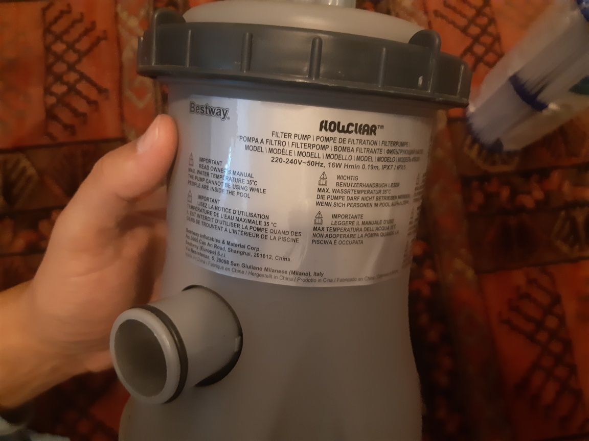 Bomba para piscina da bestway