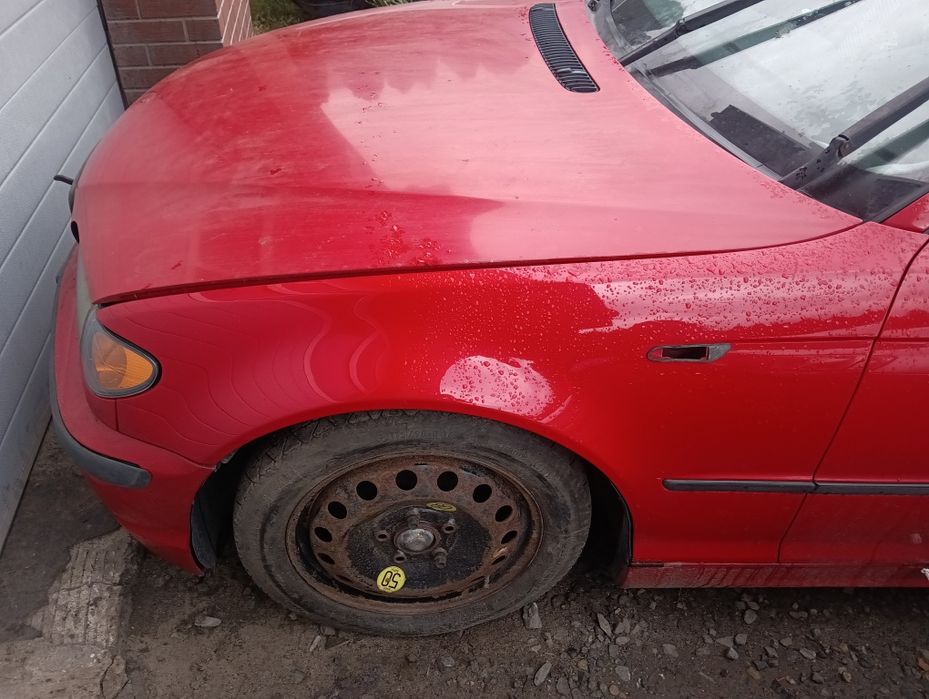 BMW E46 cały przód zderzak lampa maska pas błotnik JAPANROT 438/3 LEWY