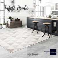 Tapete Nordic - 80x150cm - Varias cores e medidas By Arcoazul