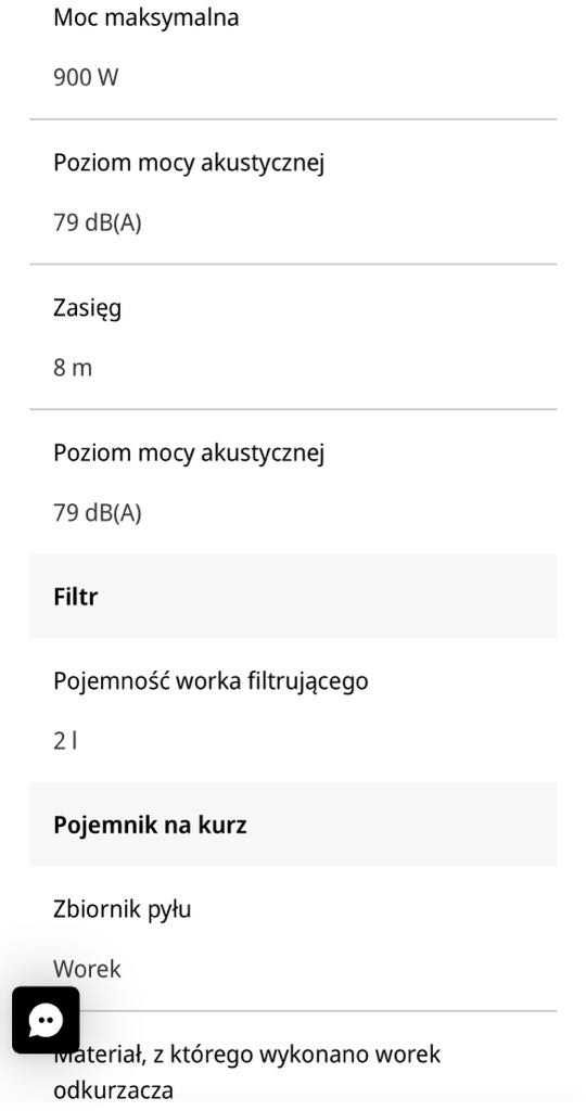 Odkurzacz Amica Yugo VM 1046