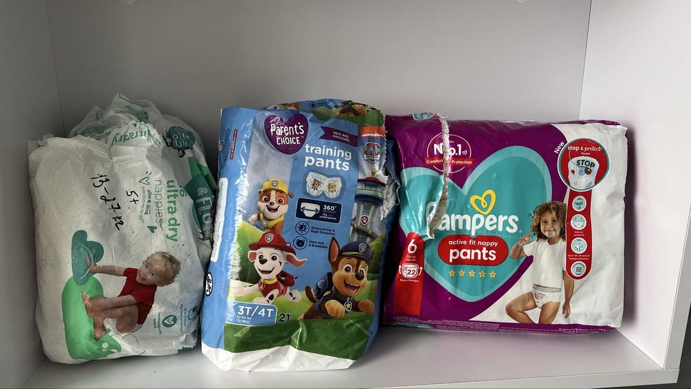 Підгузки трусики, памперси розмір 5-6. Набір 52 шт