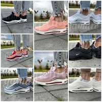 Nike air max 97, 36-41 damskie sneakersy sportowe nowe czarne białe