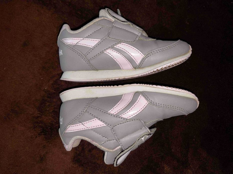 Buty dziewczynka adidasy Reebok rzepy z motywem r. 26.5EU wkł. 16cm