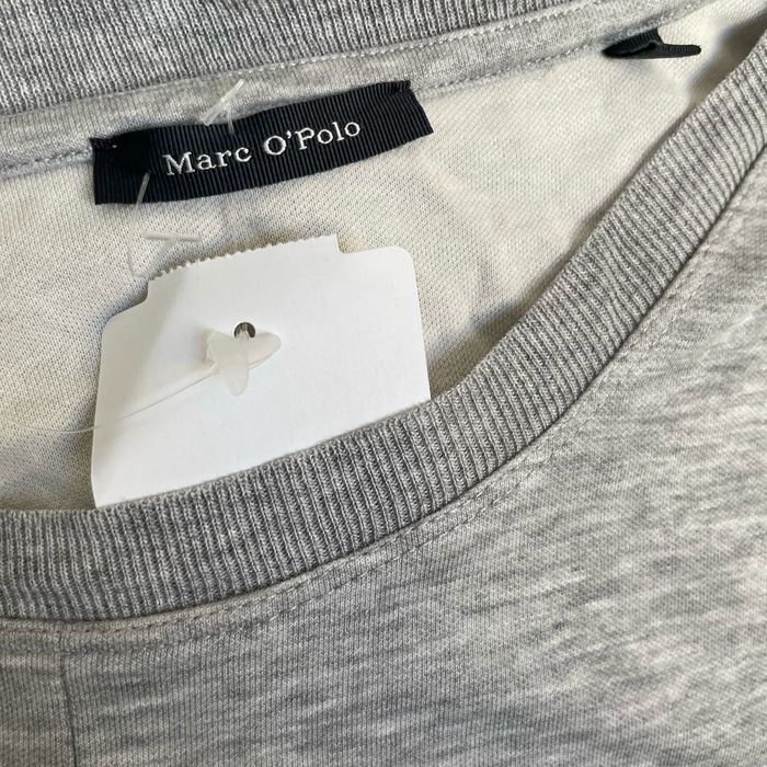Marc O'Polo Koszulka na Długi Rękaw Damska Wygodna Szara Rozmiar S