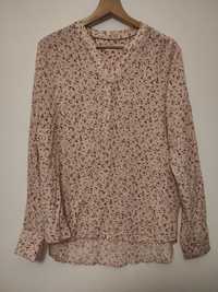 Bawełniana Koszula Co'Couture L 40 Pudrowy Róż z Motywem