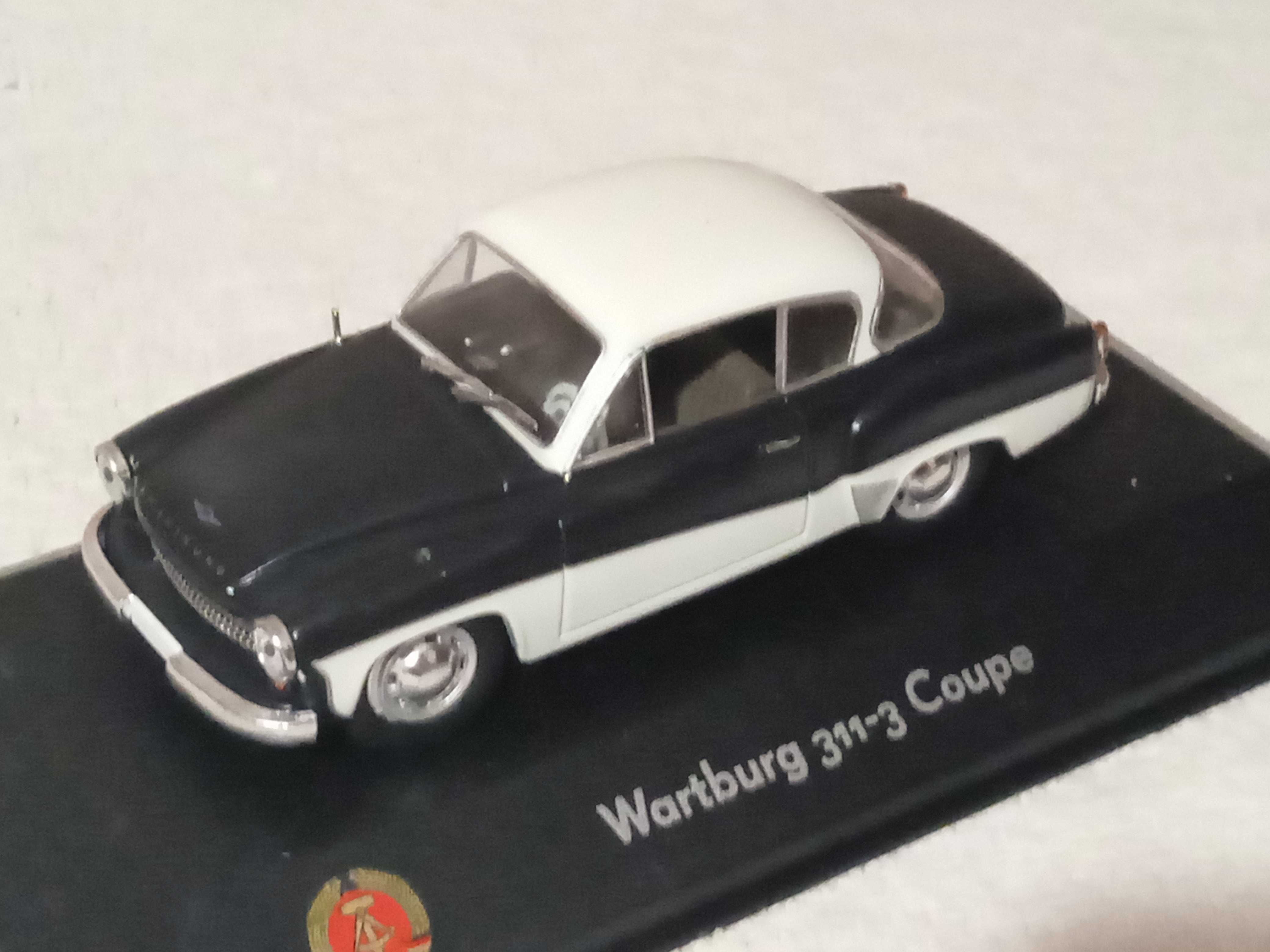 model Wartburg 311-3 Coupe DDR Auto Kollektion 1/43