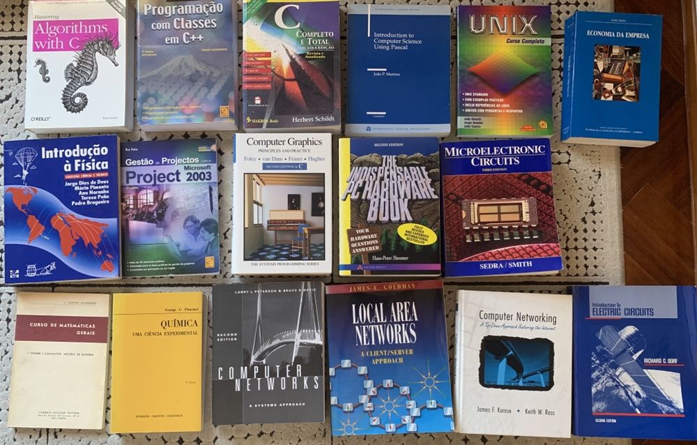 Pack Livros Curso Eng. informática - preco de conjunto