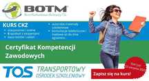 CKZ, Kurs na Certyfikat Przewoźnika, START: 22 sierpień 2025