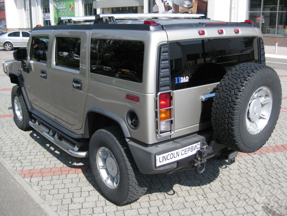 Хаммер HUMMER Н2 2006 бронзовый аренда заказ салон на 8 персон 1600грн