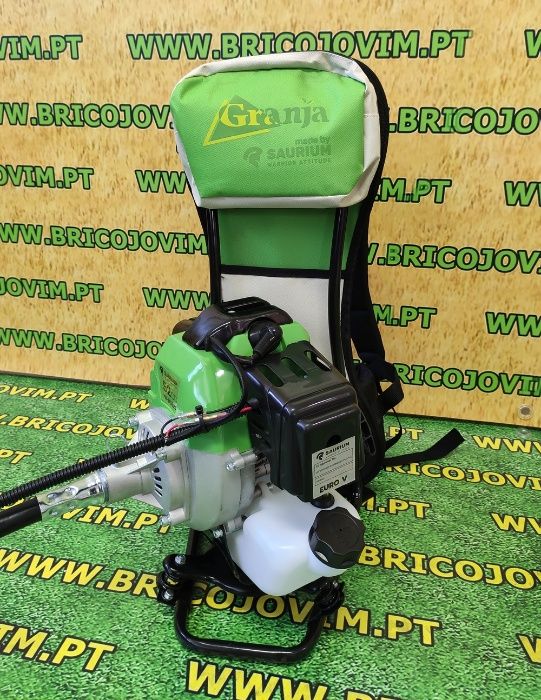 Roçadora Mochila Motor 52cc + Disco + Bobine Fio - GRANDE PROMOÇÃO !!!