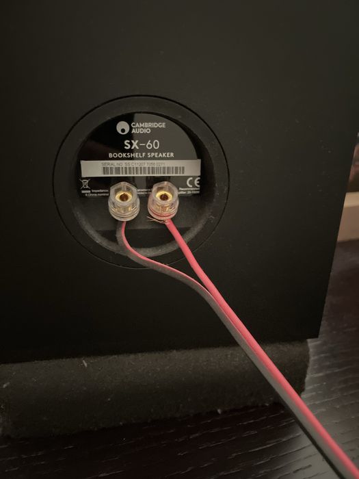 Cambridge Audio SX60 - duas colunas