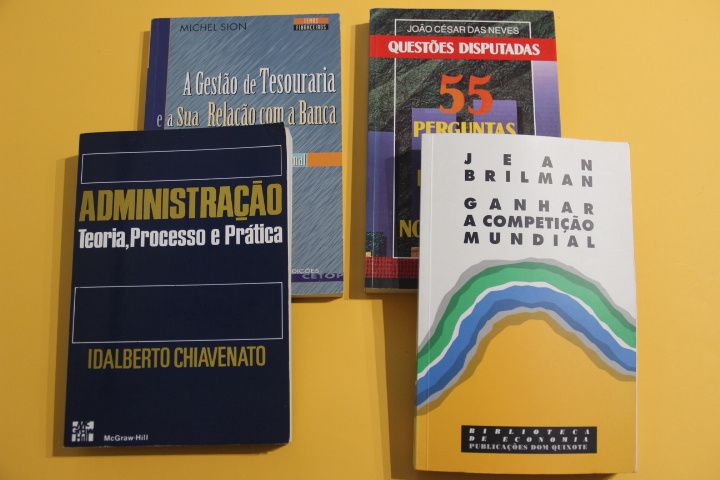 Livros sobre Gestão, Economia, Administração, Competição; Tesouraria