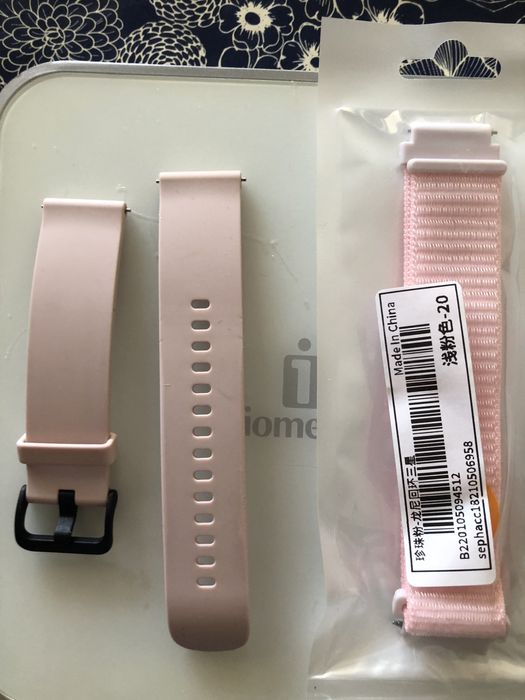 Braceletes rosa smartwatch (novas e universais)