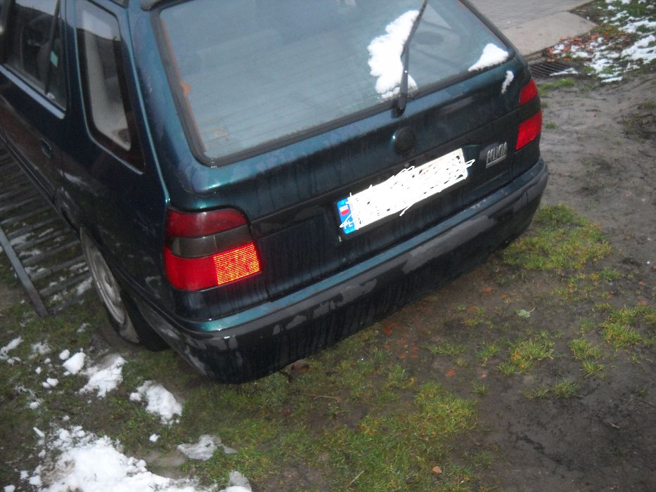 Skoda Felicia kombi przeznaczony na części 1.6benzyna8V zielonymetalik