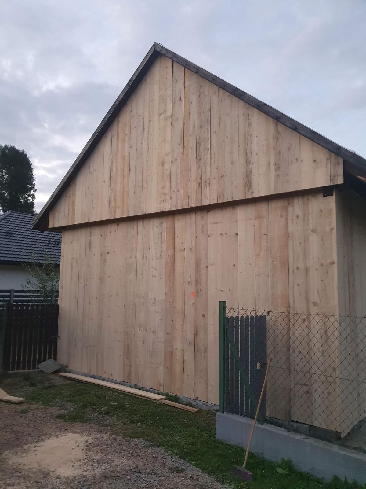 Wymiana starych desek, skup starego drewna
